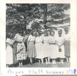Arnes Staff Summer 1951