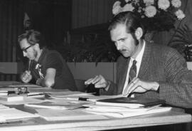 Peter Klassen and Herb Swartz at work