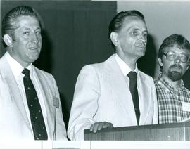 Herb Neufeld, John Redekop, and Bob Friesen