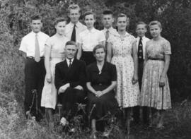 Class photo of 1959