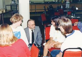 Gerry Ediger and students
