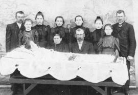 Anna Bergen's funeral service