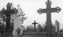 Mennonite graveyard in Schoensee