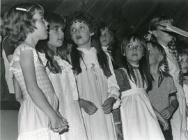 Children's choir at Cariboo Bethel