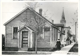 First M.B. Mission Church in Winnipeg on Burrows Avenue and Andrews Street