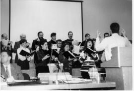 The Elmwood MB Church choir performs