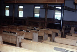 Interior of Mennonite Meetinghouse