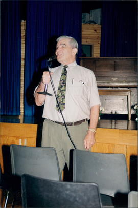 Rev. Harvey Plett, moderator