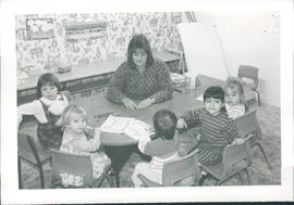 Shaunna Hildebrandt with Nursery Class