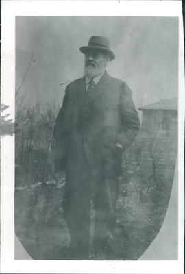 Jacob S. Friesen, publisher, printer and editor of the "Steinbach Post" 1913-1923