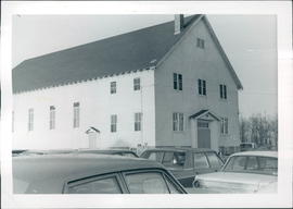 Third meeting house of the Blumenort EMC congregation. Two different pictures