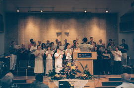 choir led by Tim Rogalsky