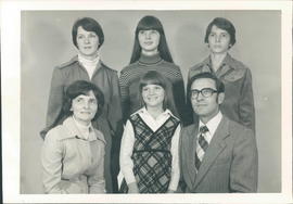 Front: Joyce, Jewel, John Dyck; Rear: Laurie, Bernice, Jonathan