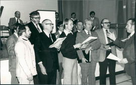 Prairie Rose Men" directed by John G. Reimer, singing; from Landmark MB