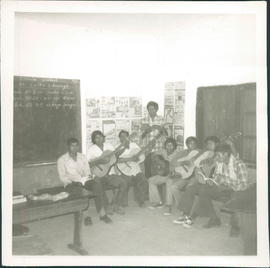 Music group at a Paraguay Bible School