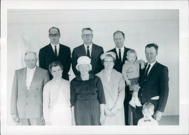 L-R,front: Henry Janzen, Mrs. H.Janzen,Mrs. J.Dyck,Mrs.Ed Hamm,Ed Hamm