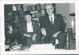 Abe & Elizabeth Unger on his 80th birthday celebrations