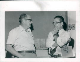 L-R: John P. Loewen, Frank Kroeker