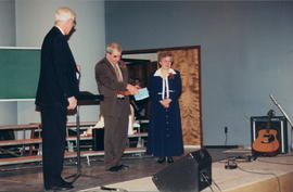 Dr. Don Thiessen, Dr. Harvey and Pearl Plett