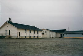 The Mennonite Christian Fellowship Chapel with Christian Day School in background