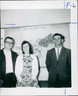 Mr. & Mrs. Don Warkentine, Gouldtown SK and Peter Friesen