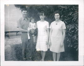 Peter and Betty Friesen with baby Corinne, Sarah Martens