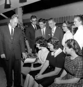 Students at Rockway Mennonite School in 1961
