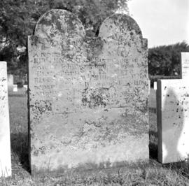 Tombstone of Andrew and Mary Rittenhouse
