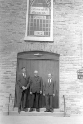 John Snyder, Jesse Martin, and Harold Groh