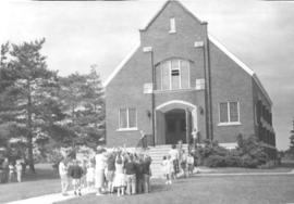 Vacation school pupils at Wanner Mennonite Church