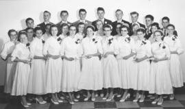 Rockway Mennonite School graduating class, 1957