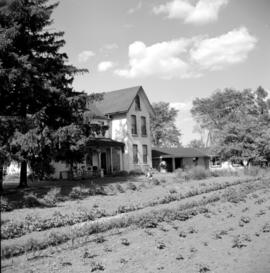 James Johannes' home in Blair, Ontario. June 1952