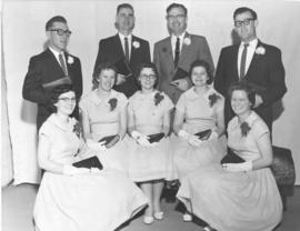 Swift Current Bible Institute graduating class, 1960