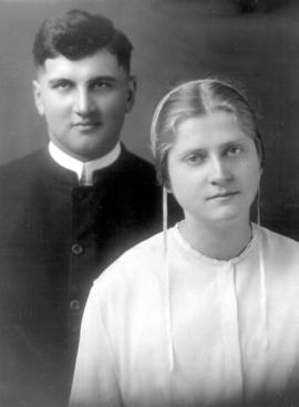 Newton S. Weber and Nellie Burkholder Weber