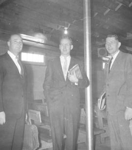 Rev. Ben Nickel; Rev. Irwin Robertson; and Dave Friesen