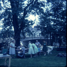 Wanner Sunday School picnic at Lichty’s, 1965
