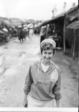 Ann Falk, a nurse serving in Quang Ngai