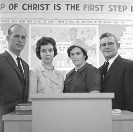 Ronald & Norma Hoeppner with Pastor & Mrs. J. G. Wiebe