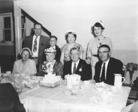 Henry and Anna Hamm with anniversary guests