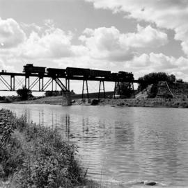 St. Jacobs railway bridge in June 1950