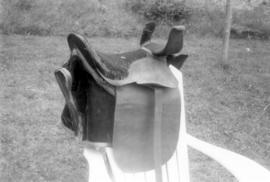 Horse saddle, undated