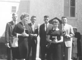 Baptismal candidates of the Steinbach Mennonite Church