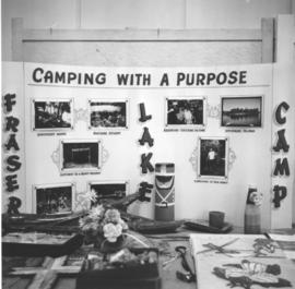 Mennonite Camping Association display, 1964