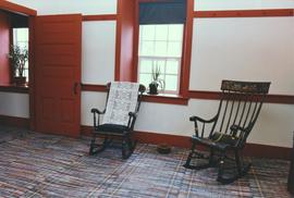 Rocking chairs in Brubacher House parlour