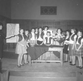 Wayfarer Girls of Stirling Ave. Mennonite Church, Kitchener, Ontario