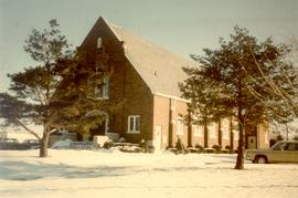 Colour photograph.  The Preston Church  building