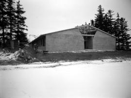 Construction at Rockway Mennonite High School in 1959