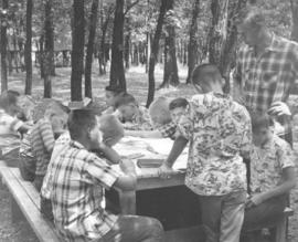 Boys at Winkler Bible Camp