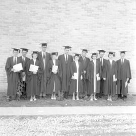 Canadian Mennonite Bible College Graduation 1957.