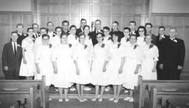 Ontario Mennonite Bible Institute graduating class of 1964